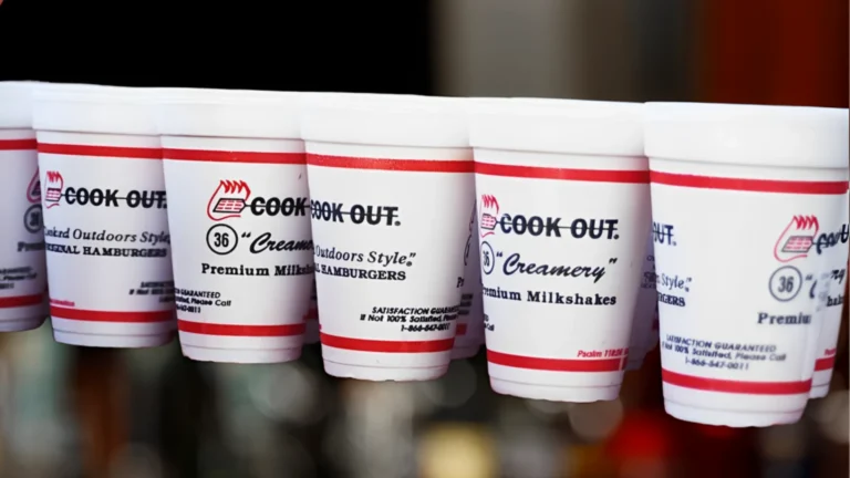 Cook Out Drink Menu