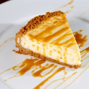 Caramel Drizzle cheesecake