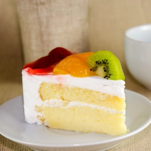Kiwi toppings cheesecake