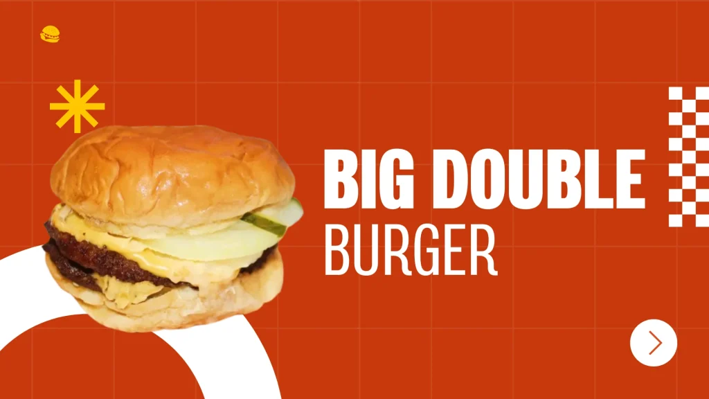 Cookout Big Double Burger