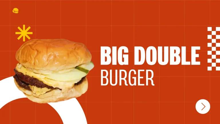 Cookout Big Double Burger