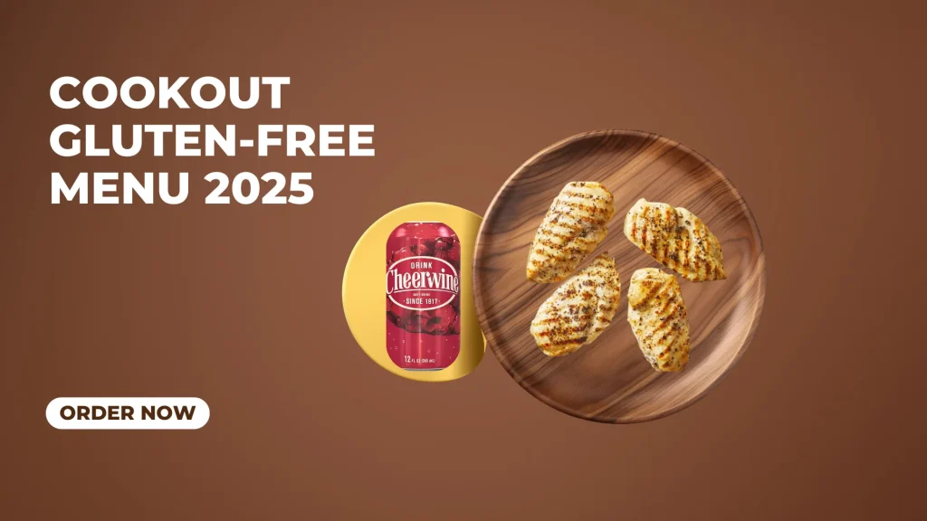 Cookout Gluten-Free Menu